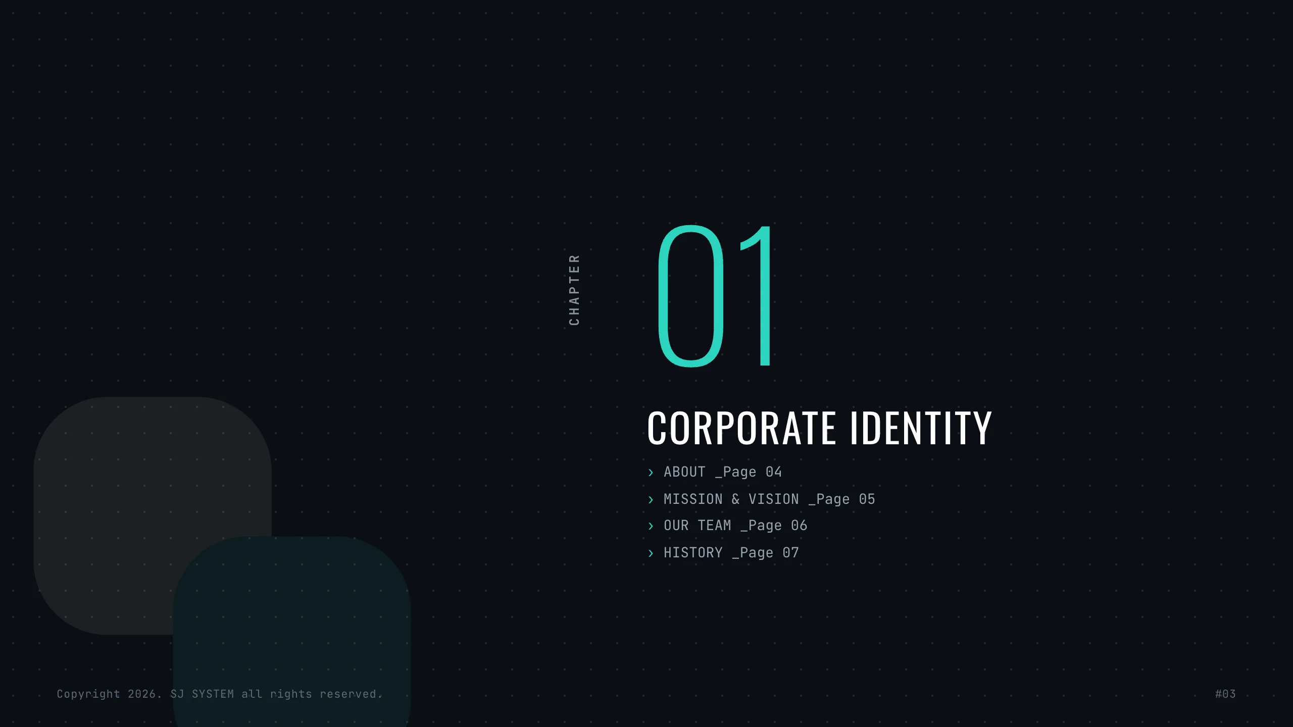 Chapter 01 — Corporate Identity